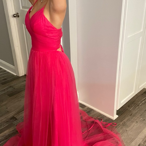 Pink prom dress - Picture 12 of 14